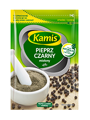 Pieprz czarny mielony "KAMIS" 20 g