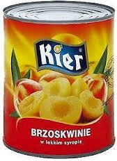 Brzoskwinie w lekkim syropie "KIER" 820 g