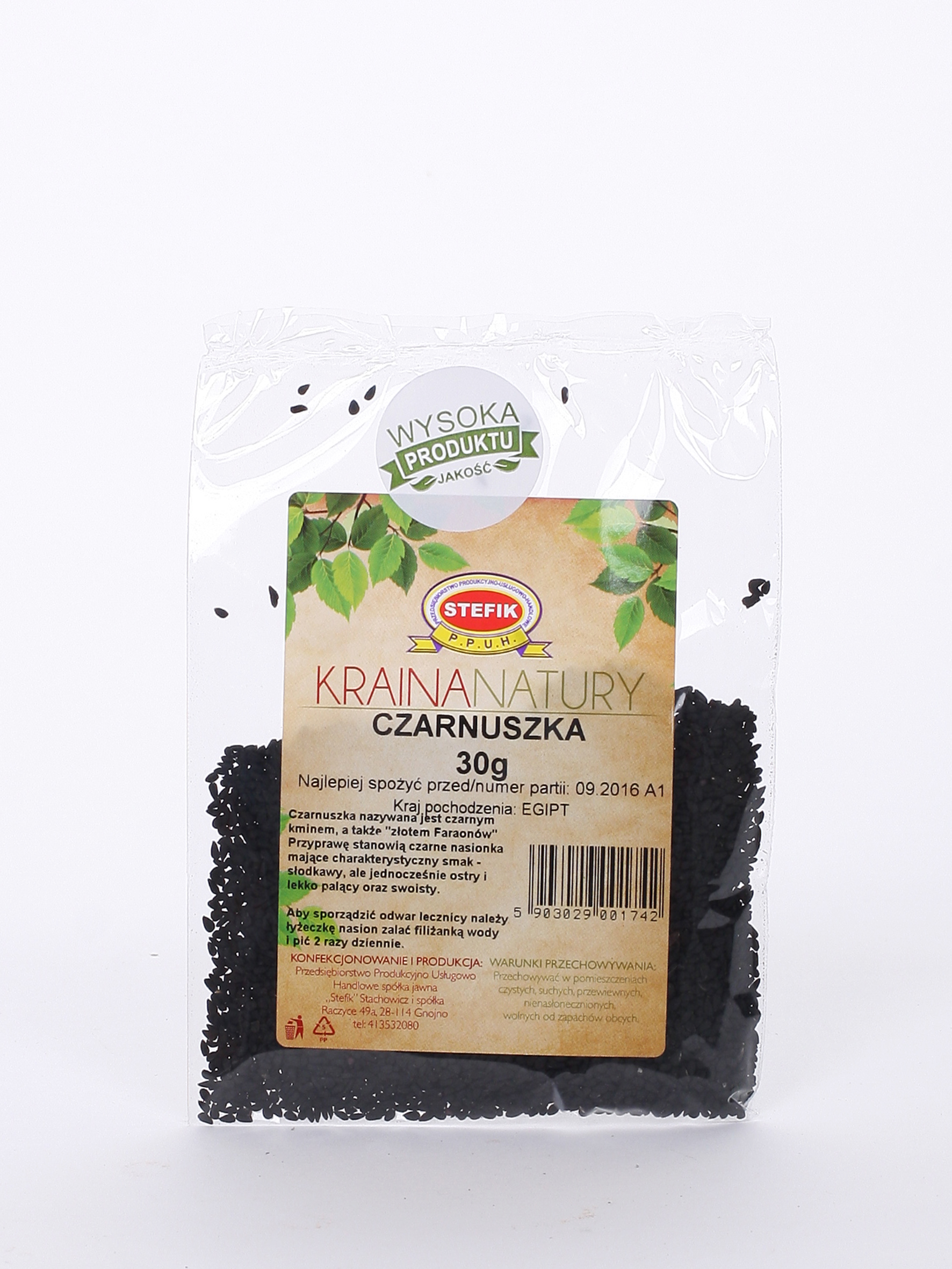 Czarnuszka "KRAINA NATURY" 30 g