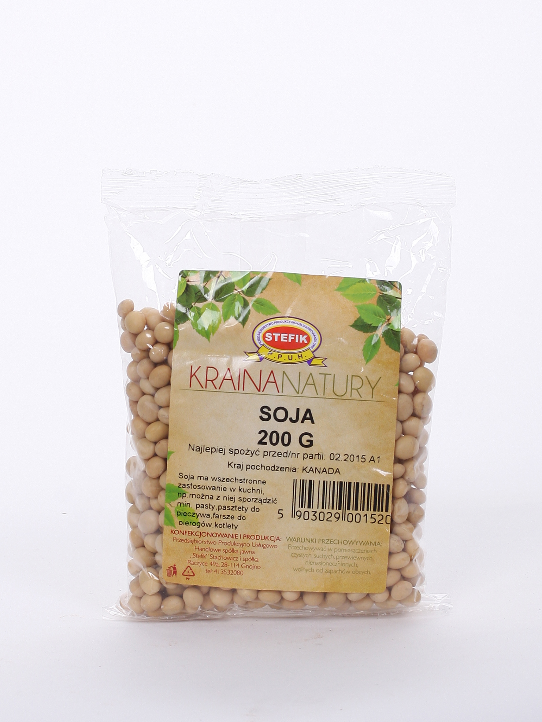 Soja "KRAINA NATURY" 200 g