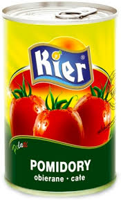 Pomidory obierane całe "KIER" 400 g