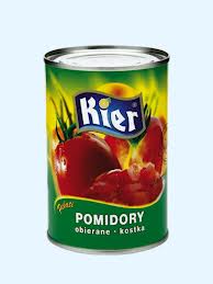 Pomidory obierane kostka "KIER" 400 g